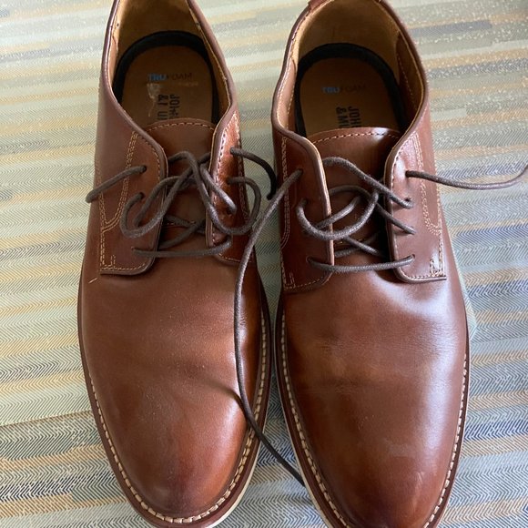 Johnston-Murphy True Foam Plain Toe Shoes - Picture 1 of 6